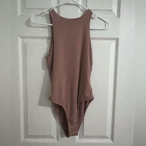 Shein size 4 mauve colored body suit